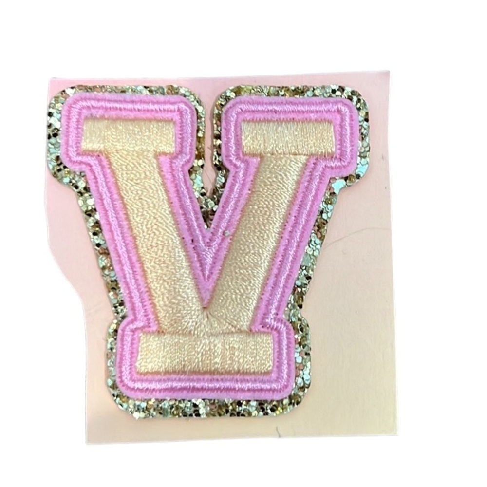 STONEY CLOVER LANE “V” Letter Patch Stoney Clover Lane x Target Orange &…
